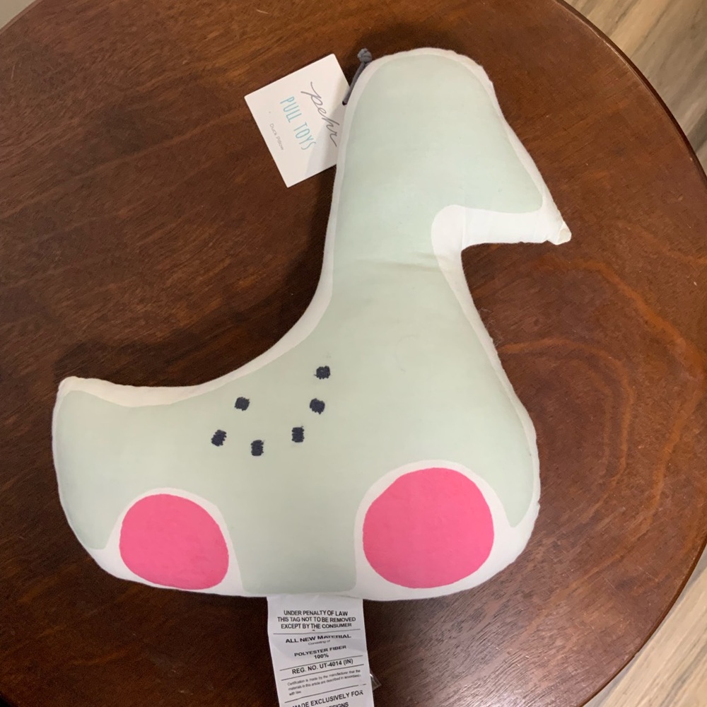PEHR DUCK BABY PILLOW